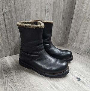 Samuel Hubbard Men's Snow Lodge Leather Gore-Tex Shearling Lined Boot Size 11.5